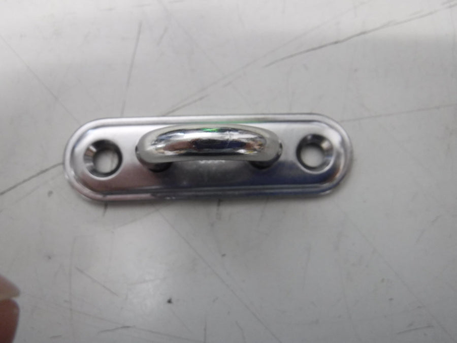 Sea Dog Line 897021 Sea Dog Stainless Oblong Eye Plate 2-3, Silver, 089702-1