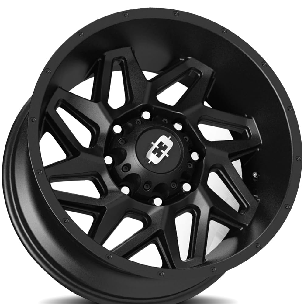 22'' x10 Vision Offroad Spyder 361SB 8x180-19 Offset 361-22087SB-19 Single Rim