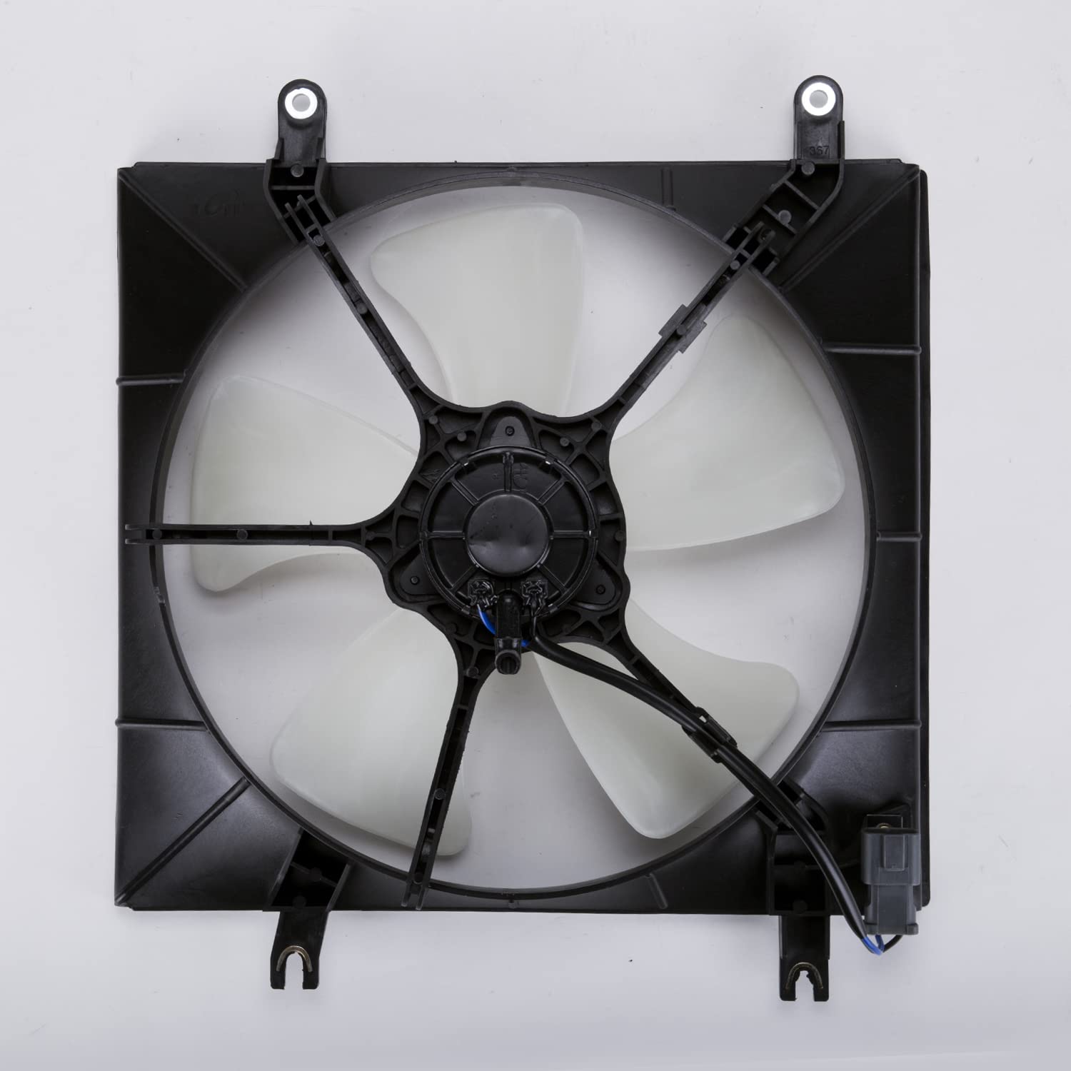 Cooling Fan Assembly TYC 600050 Compatible with 1994-1997 Honda Accord, Black