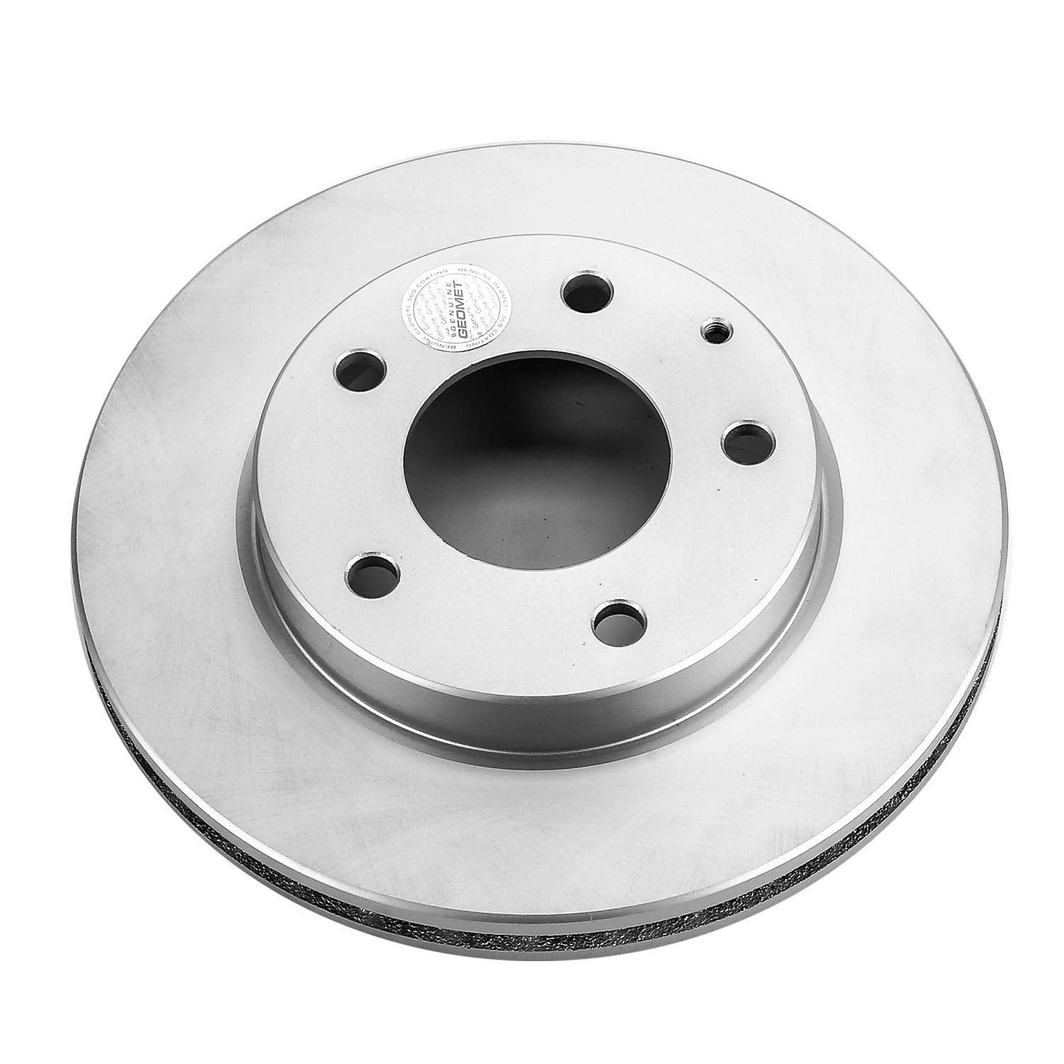 Power Stop Front JBR577EVC Evolution Genuine Geomet Coated Brake Rotor For Ford Probe, Mazda 626, Mazda MX-6, Mazda Protege, Mazda Protege5 [Model Specific]