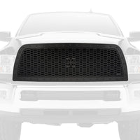 Stealth Laser X Grille, 2013-2018 Ram 2500, 3500, Black, 1 Pc, Replacement, Black Studs - PN #7714521-BR