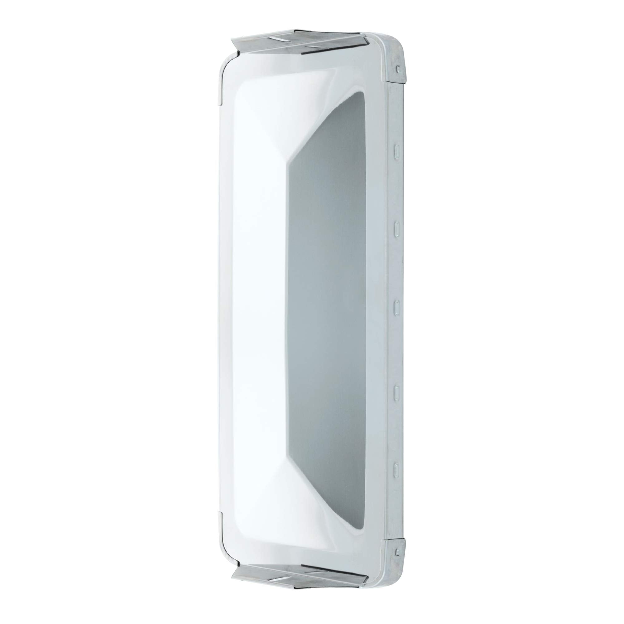 600807 RETRAC 7 x 16-Inch Stainless Steel Pyramid-Back West Coast Mirror Head, Universal Driver or Passenger Side