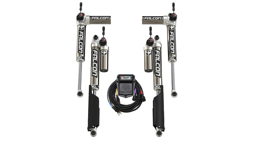 4DR JL Falcon SP2 3.5 aDAPT e-Adjust Piggyback Shock Kit (0-1.5” Lift)