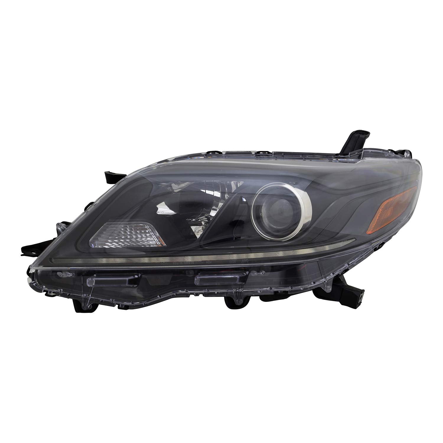 Left-Side TYC 20-9628-80 Headlight Assembly Compatible with 2020-2020 Toyota Sienna