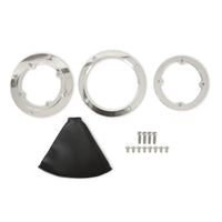 Hurst Shifter Boot and Bezel 116000HST - Round - Polished Finish