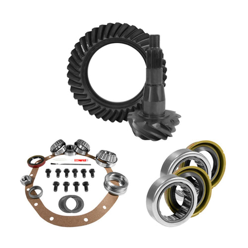 3.55 CHY 9.25" Rear Ring & Pinion, Install Kit, 1.705" Axle Bearings & Seal