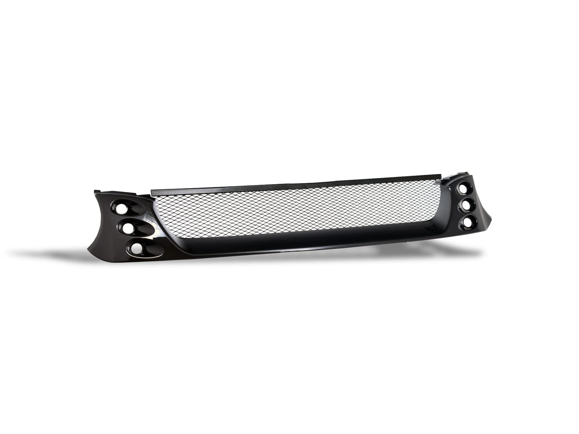 7150058 Armordillo USA Mesh Front Grill Grille - Gloss Black Fits 2002-2003 Subaru Impreza