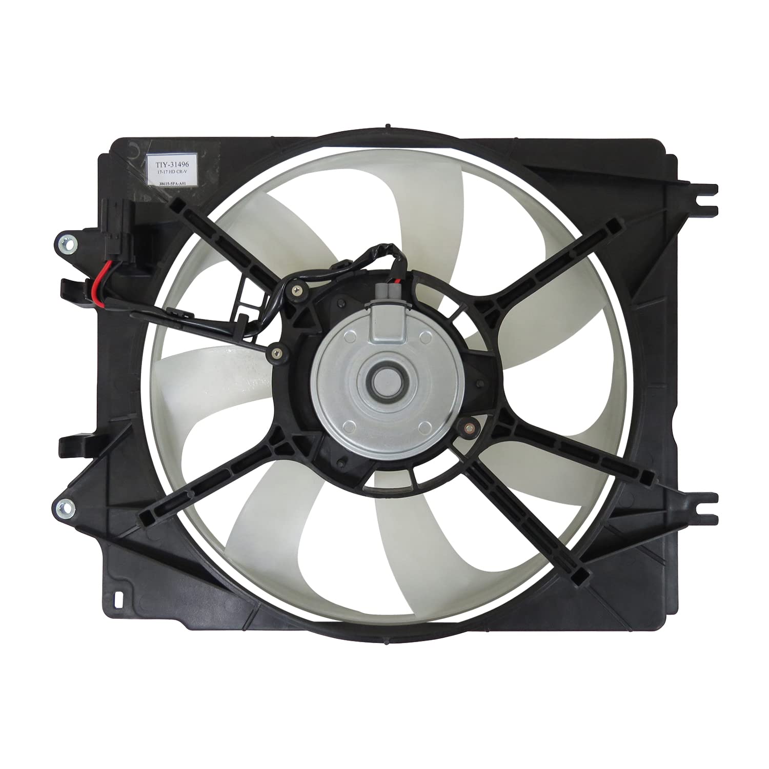 Cooling Fan Assembly TYC 611550 Compatible with 2017-2019 Honda CRV