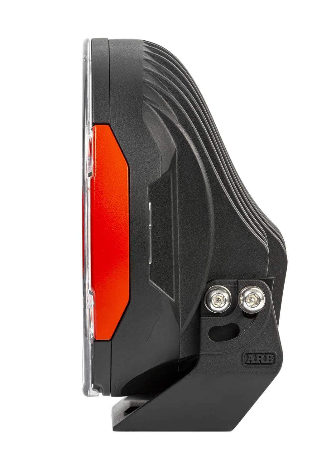 ARB SOLIS INTENSITY SJB36S 36 LEDS DRIVING LIGHT, SPOT BEAM with RED and BLACK INTERCHANGEABLE BEZELS 9 INCHES, INDIVIDUAL