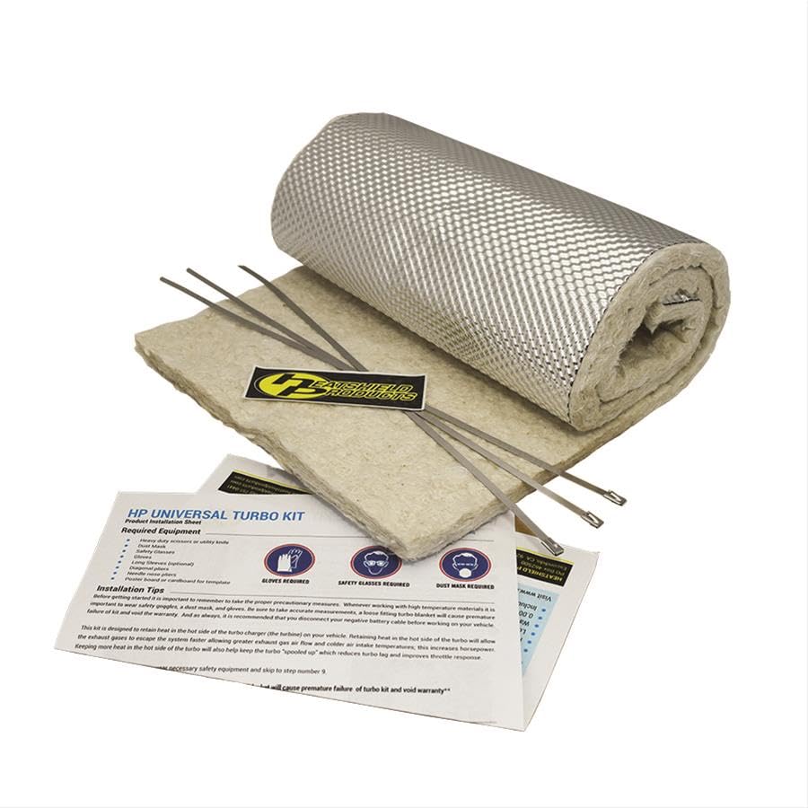 Heatshield Products HP Turbo Kit 1/2" Thick x 10" Wide x 36" Long Universal Downpipe Heat Shield kit