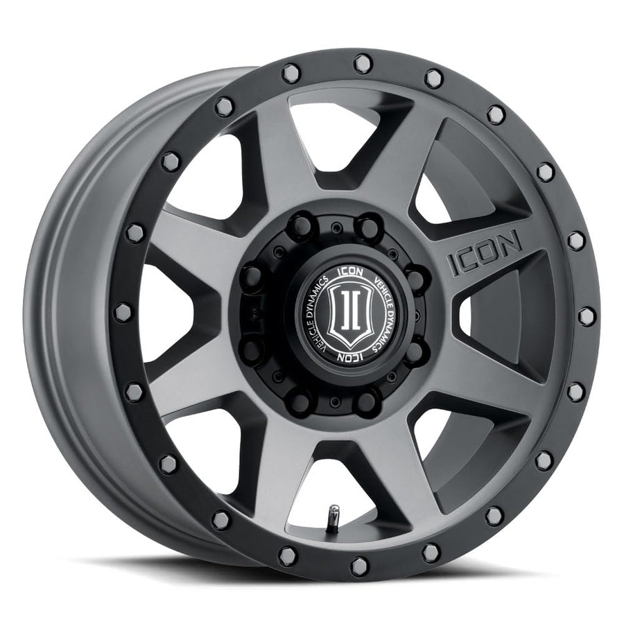 ICON Alloys Rebound, HD Titanium, 18 x 9/8 x 170, 6mm Offset, 5.25" BS, 1818908152TT