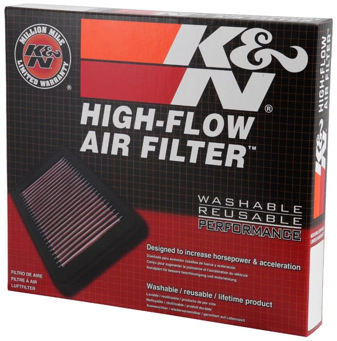 K&N Engine Air Filter: Replacement Car Air Filter, Reusable, Washable, Clean Every 75,000 Miles: Compatible with 2015-2019 GENESIS/HYUNDAI (G80, G90, Genesis), 33-5021