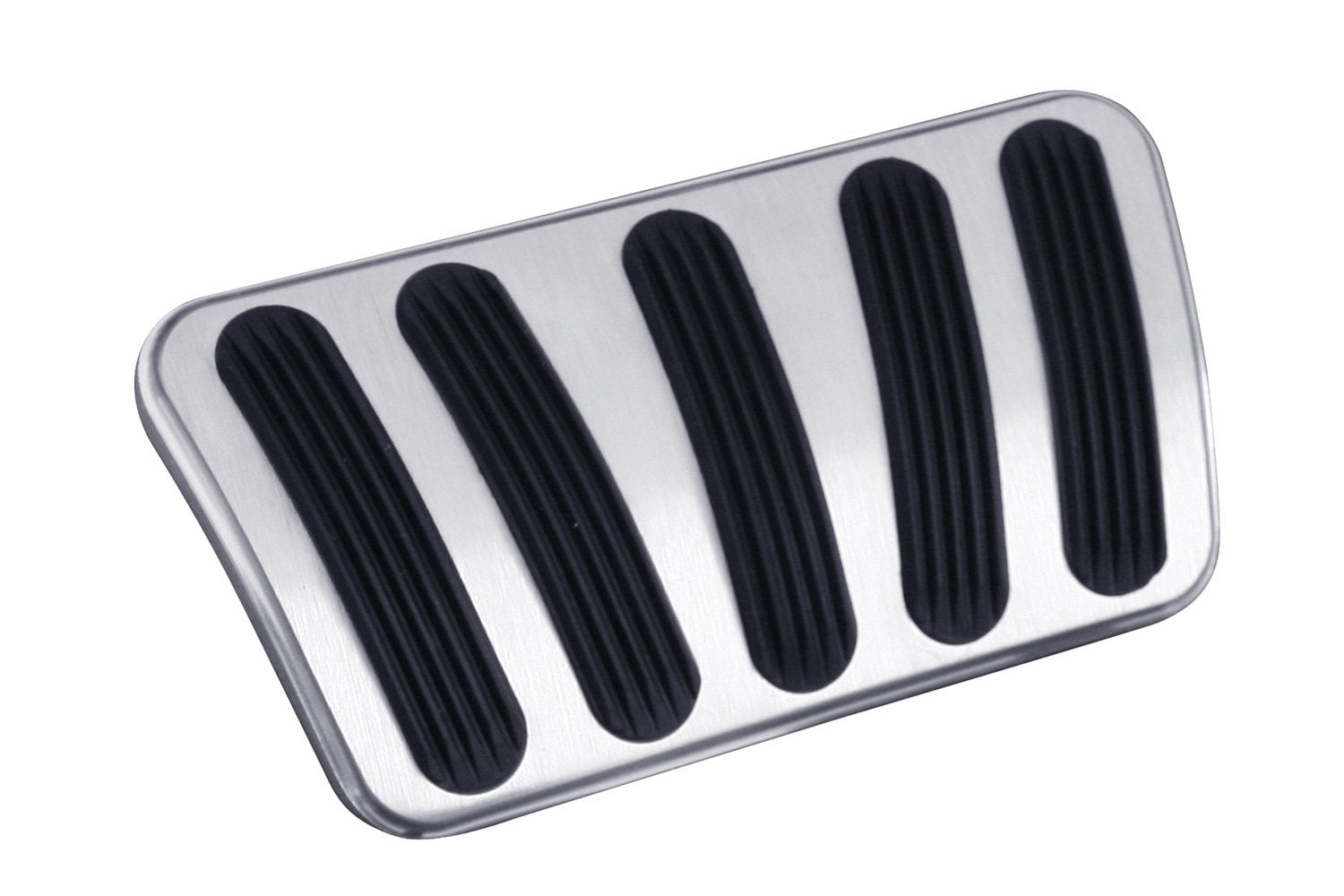 Billet Aluminum Curved Automatic Brake Pedal Pad Lokar, 1 Pack