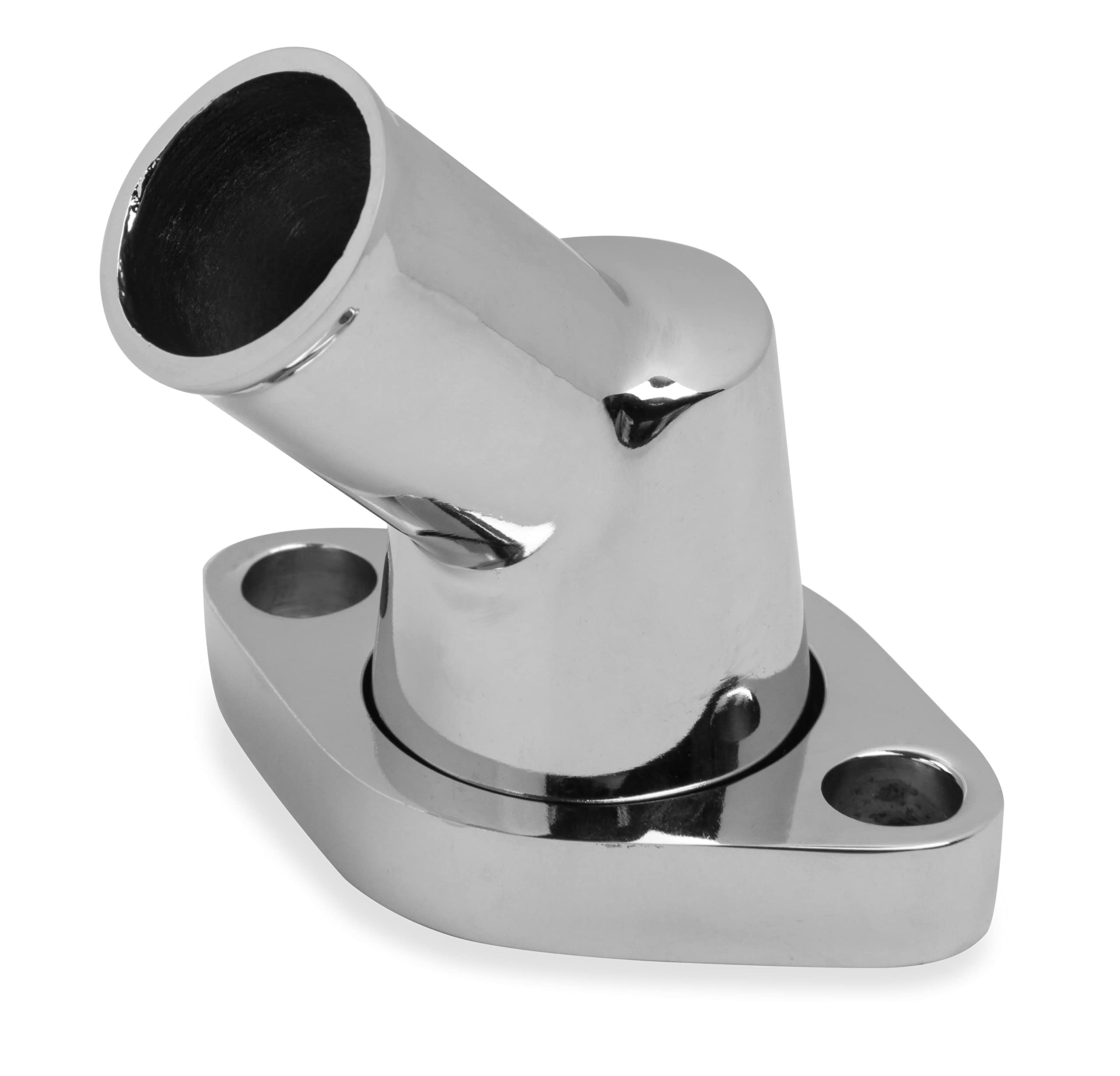 Weiand Aluminum Water Outlet, Weiand 45 Degree