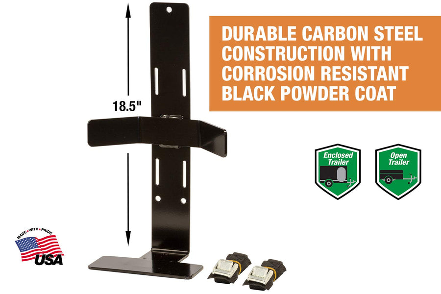 Buyers Products Steel Water Beverage Cooler Rack for Landscape Trailers & Service Body Trucks, Made In The USA, Lawn Care Equipment, Landscape Trailer Accessories