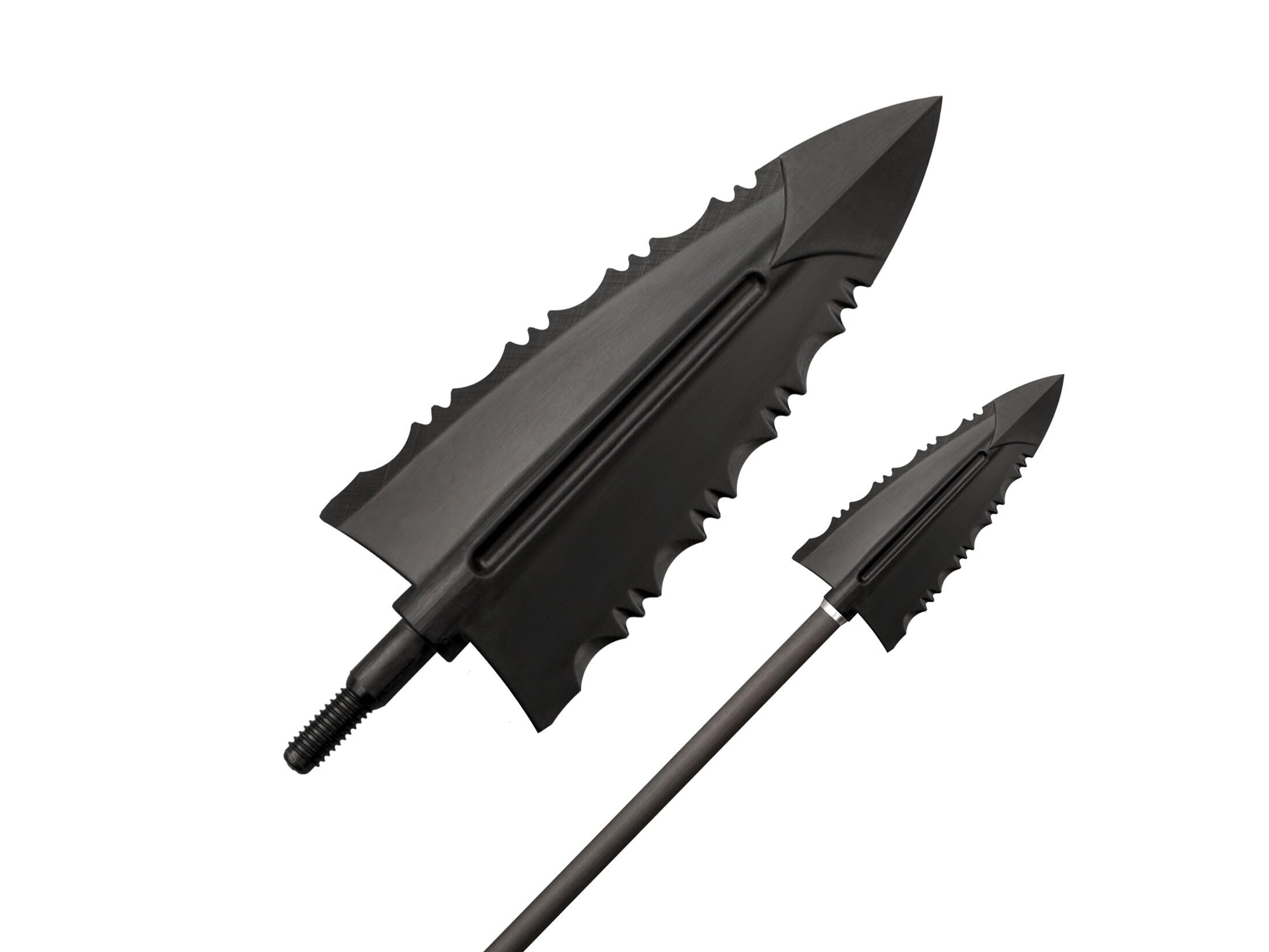 Cold Steel Polymer Cheap Shot Archery Broadheads for Bows and Crossbows, Standard Broadhead (Pack of 10), 125 Grain (CSBH1Z)
