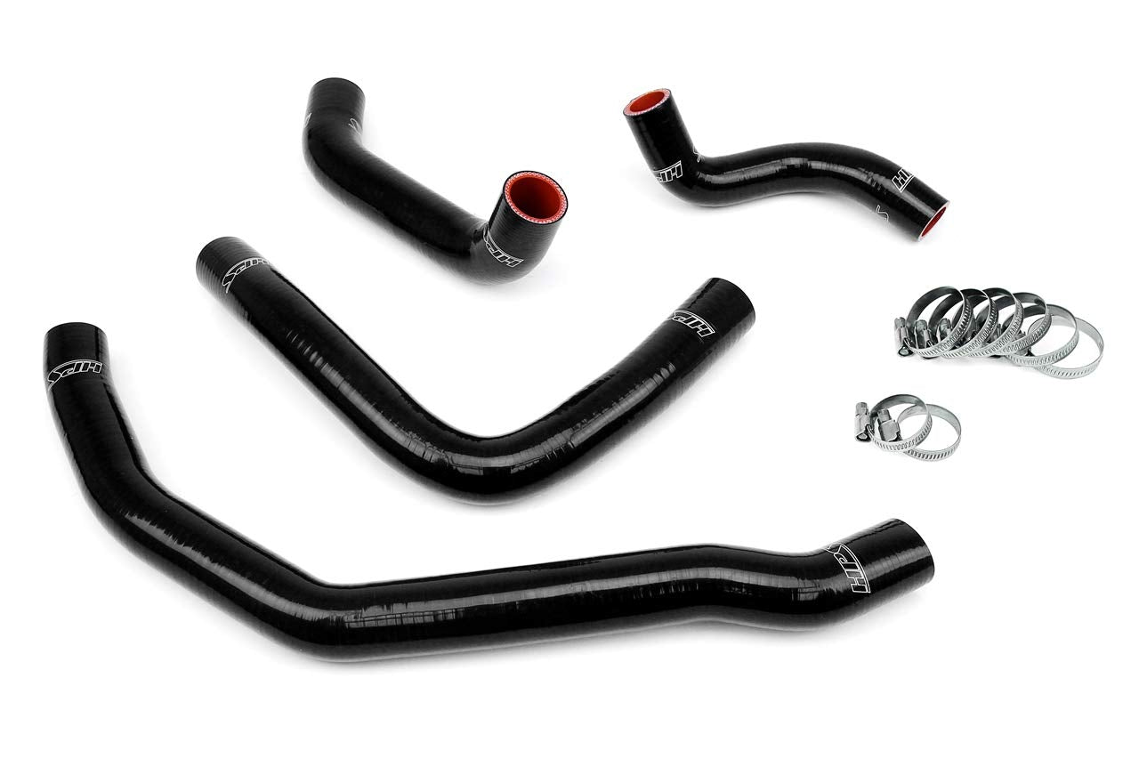 Blue HPS 57-1500-BLUE Silicone Rear Radiator Coolant Hose Kit