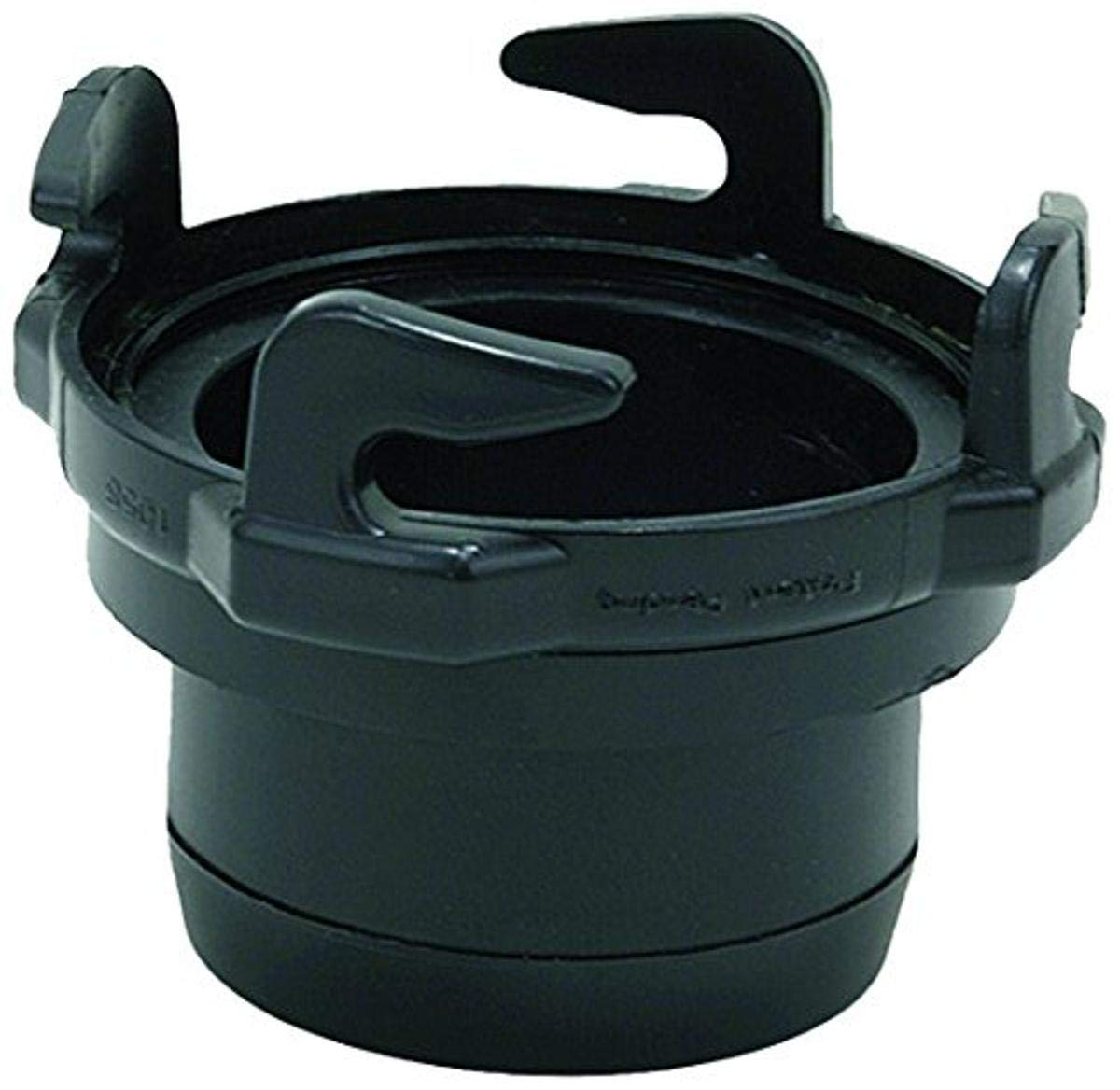 3" Black Valterra T1024-2 Straight Hose Adapter