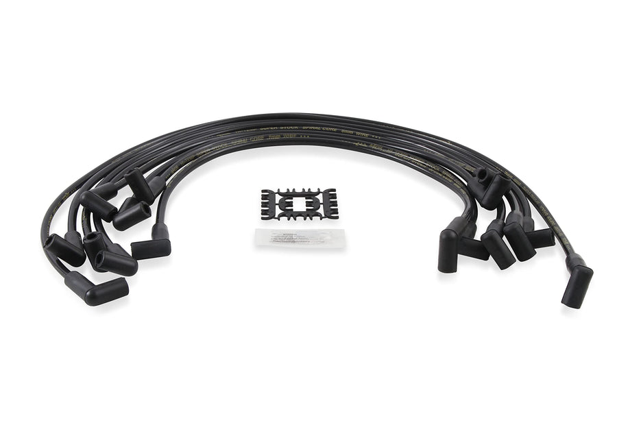 Super Stock ACCEL 5048K Spark Plug Wire Set - 90 Degree Boot - Black