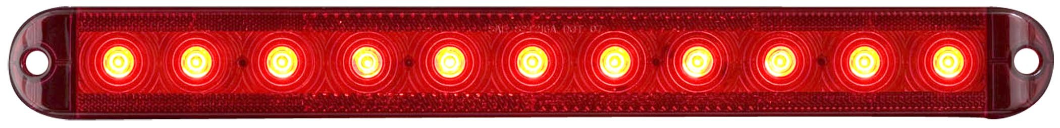 Thinline Optronics STL69RRXBP Sealed LED Stop/Turn/Tail Light, Red