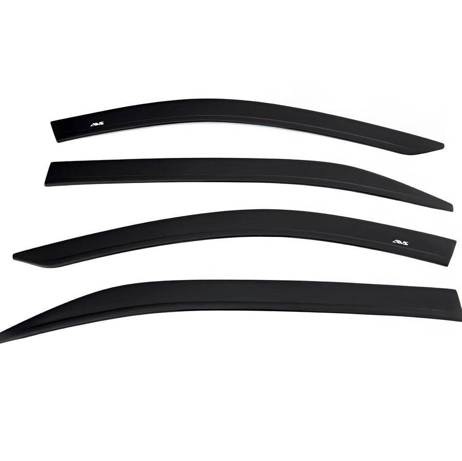 Low Profile Auto Ventshade [AVS] Rain Guards for 2007 - 2014 Toyota FJ Cruiser | Window Vent Visors, 4 pcs. - Matte Black | 774041