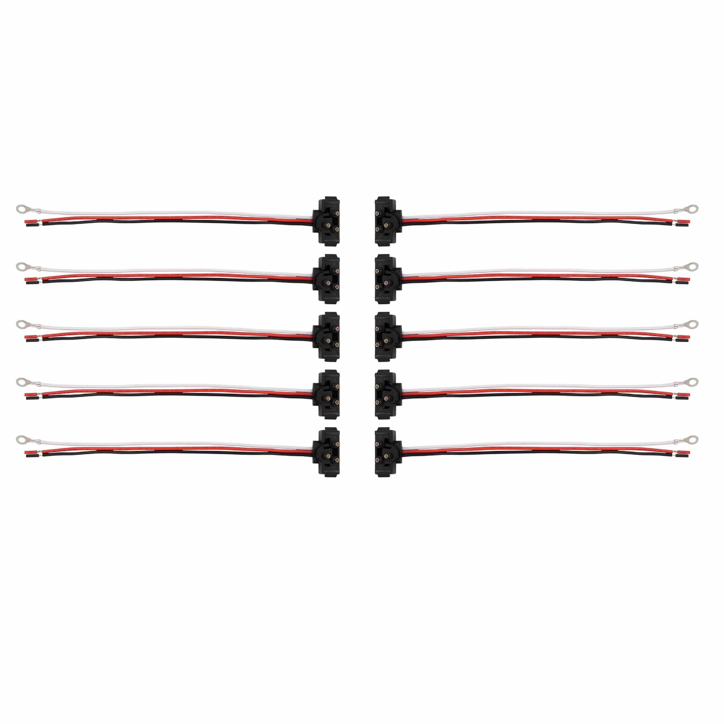 Heise Metra Trailer - Pl-3 Male Right Angle Connector - 10 Pack, Trailer Accessories (HE-TRWH03)