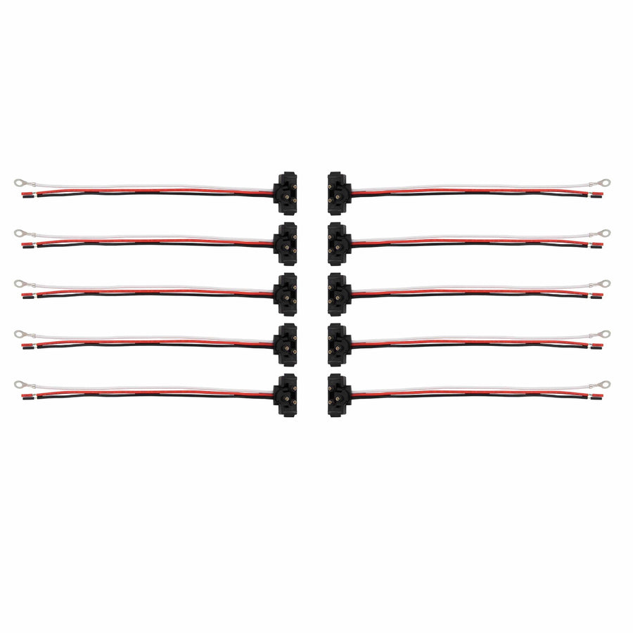 Heise Metra Trailer - Pl-3 Male Right Angle Connector - 10 Pack, Trailer Accessories (HE-TRWH03)