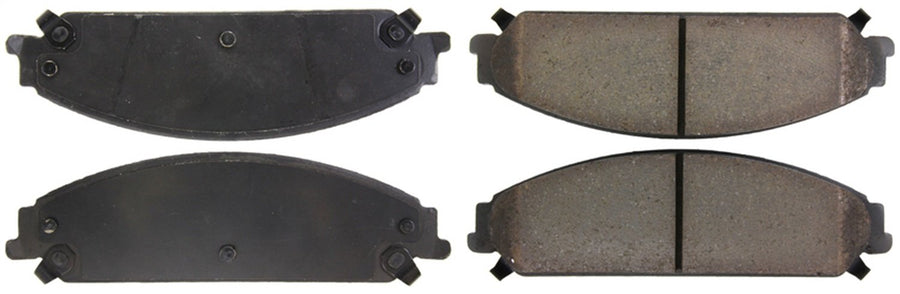 Front StopTech 308.10580 Brake Pads with Shims and Hardware Street