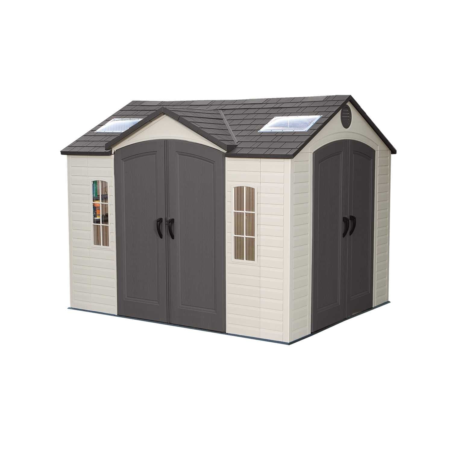 Outdoor Storage Shed Lifetime 60001, 10 by 8 Feet