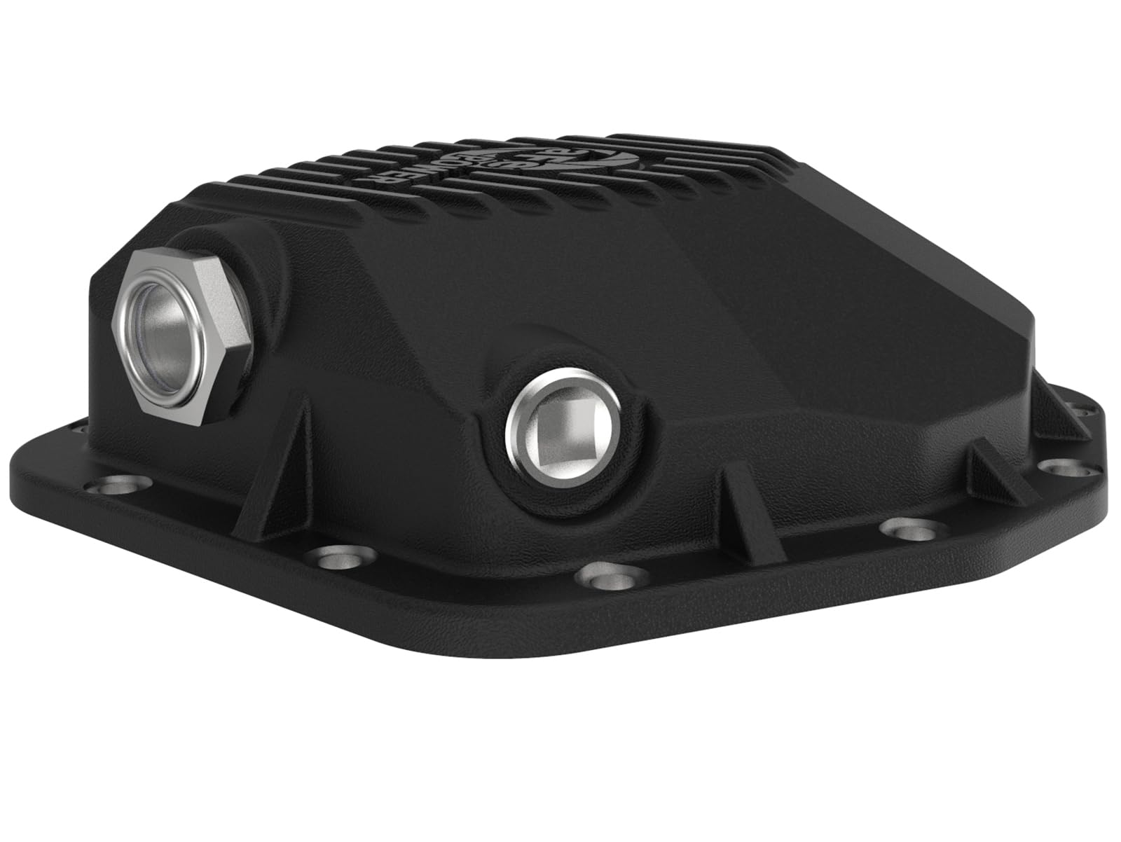 aFe POWER Rear Differential Cover Pro Series Black w/Machined Fins - #46-71170B - Ford Ranger 19-23 L4-2.3L (t) (Dana M220)