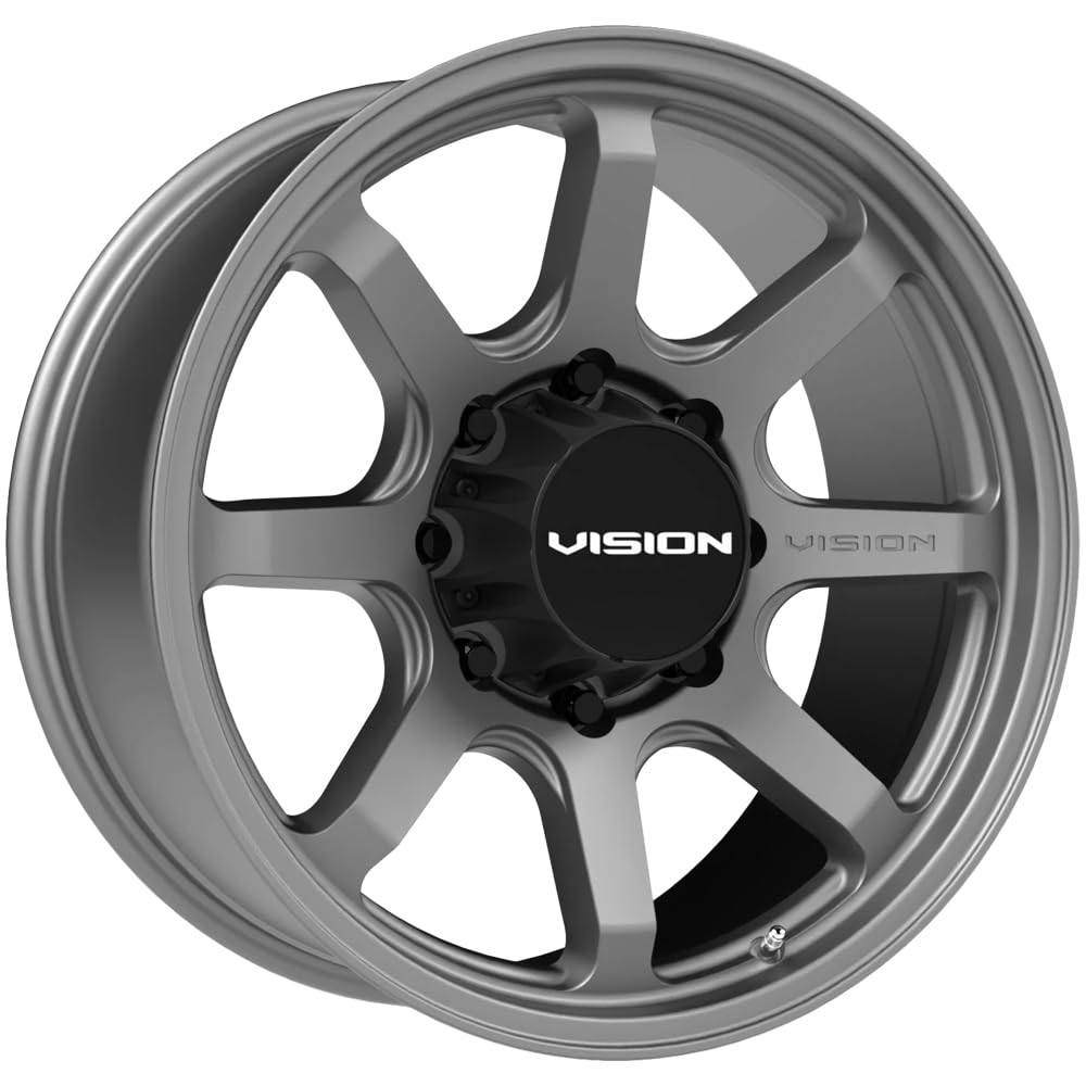351 Flow Vision Satin Grey 17X9 8x6.5 8x165.1 ET0 Wheel/Rim