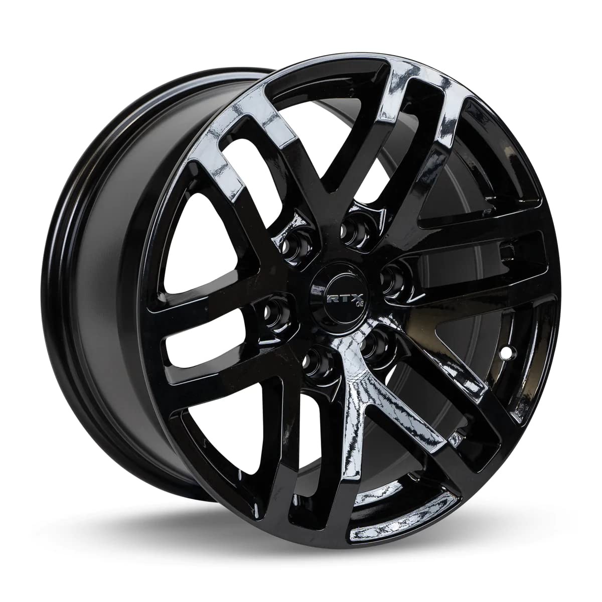 Custom RTX Wheel - 17x8.5, 30 Offset, 6x135 Bolt Pattern, 87.1mm Hub - Gloss Black Rim