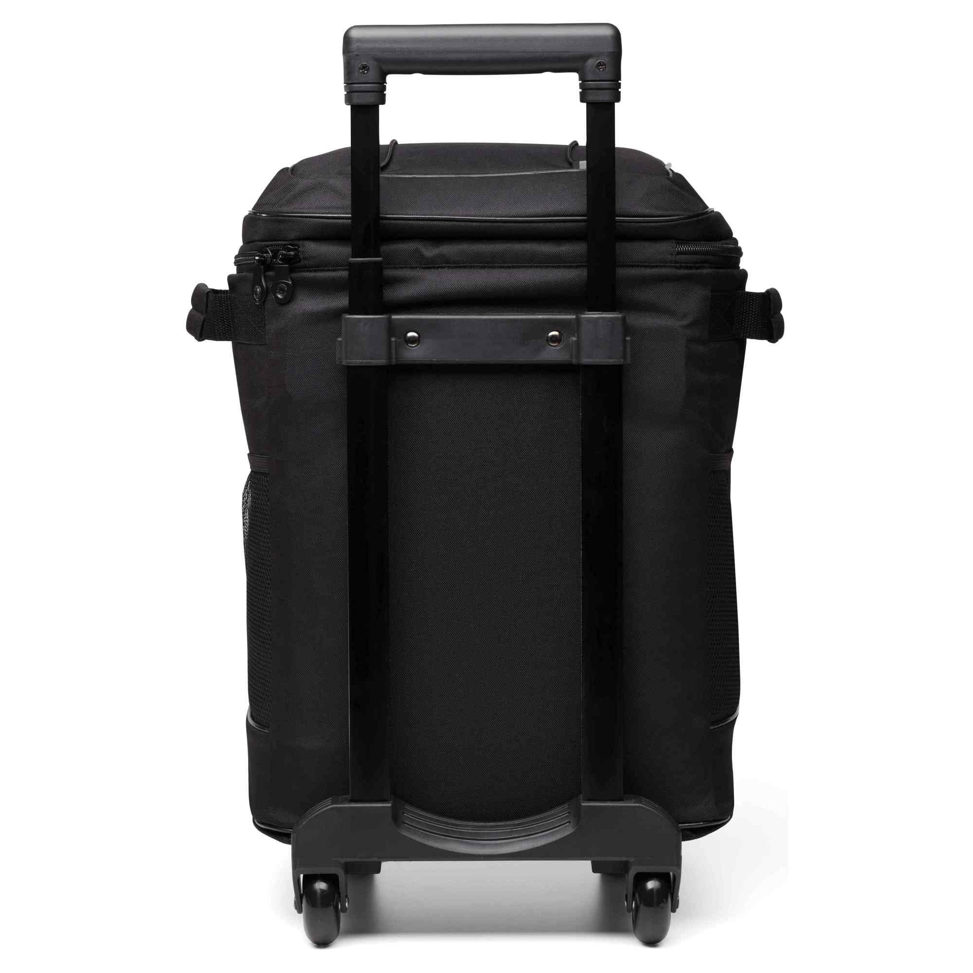 42-Can Coleman Soft Rolling Cooler with Wheels, Leak-Proof Portable Insulated Chiller with 12+ Hour Ice Retention, Made with Recycled Materials