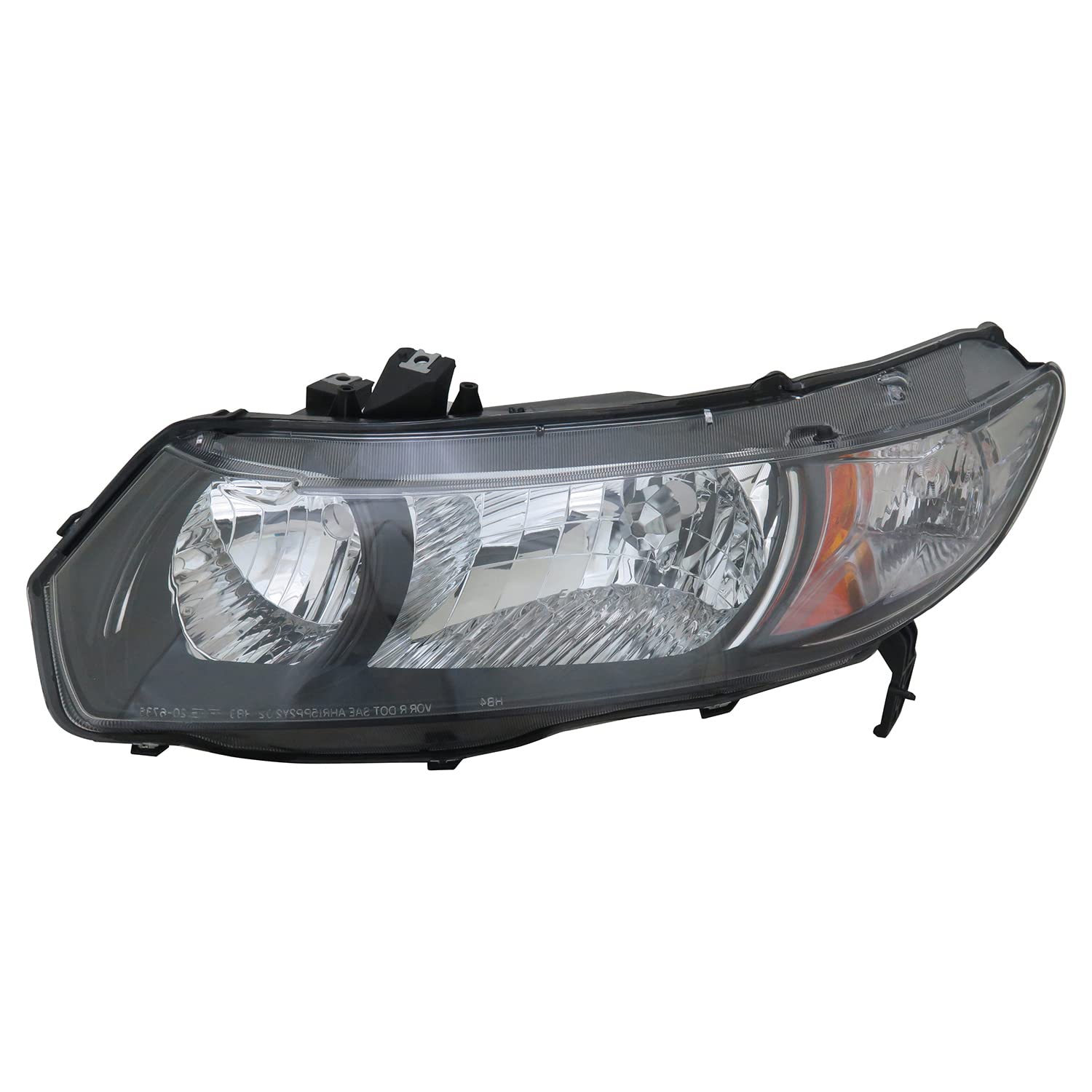 Left Headlight Assembly TYC Compatible with 2010-2011 Honda Civic