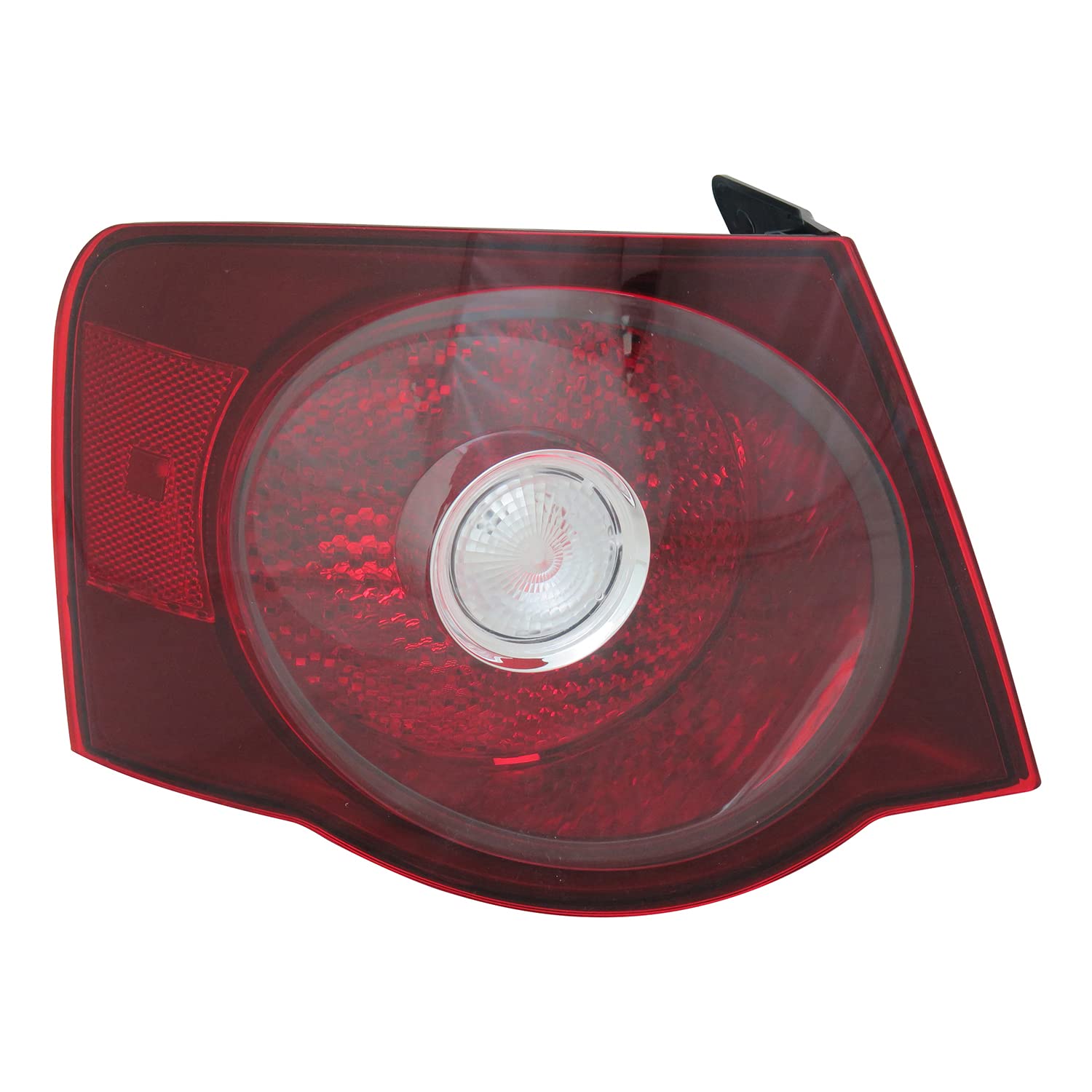 Left TYC Tail Light Assembly Compatible with 2008-2010 Volkswagen Jetta