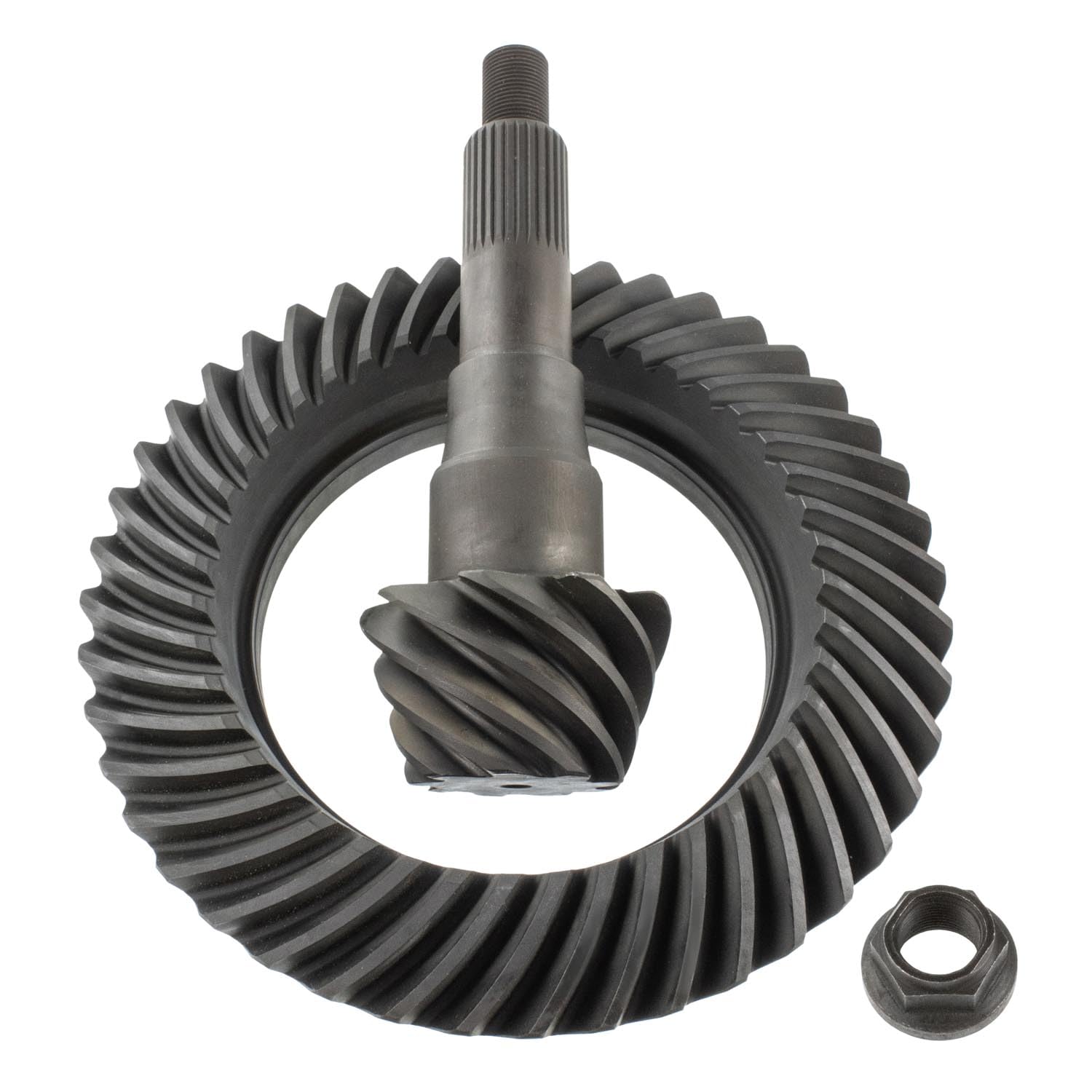 Differential Ring & Pinion Motive Gear F9.75-489, For Ford 9.75", Ratio 4.89, 12-Bolt, 31 Spline, 8 Pinion & 39 Ring Tooth Fits Ford F-150, Expedition, E-Series, Transit, Lincoln, Yukon YG F9.75-488.