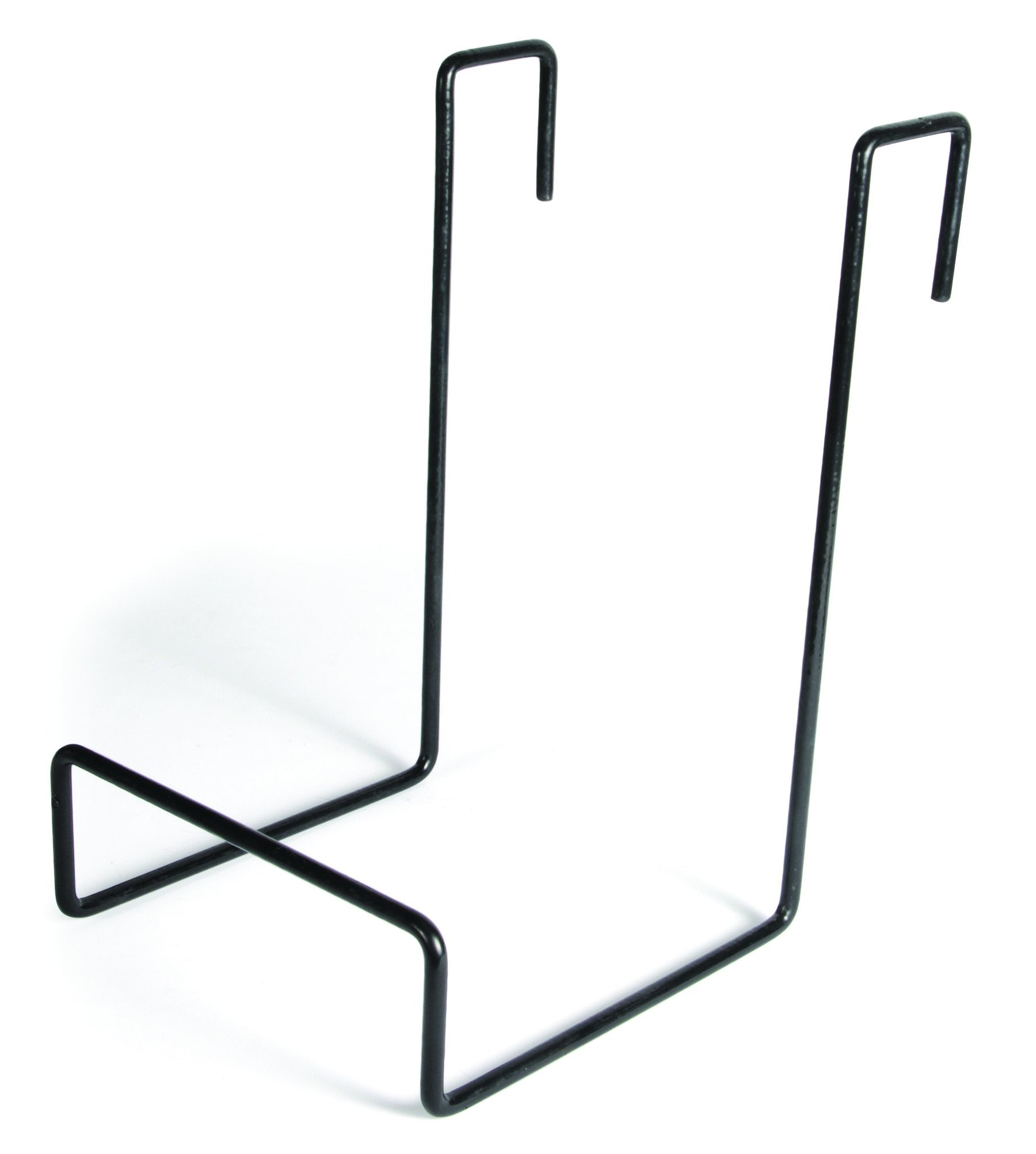 Camco - Heavy Duty 21029 Chair Rack- Hook on RV Ladder to Support Folding Chairs, Picnic Chairs, and Beach Chairs During Travel- Black (51490)
