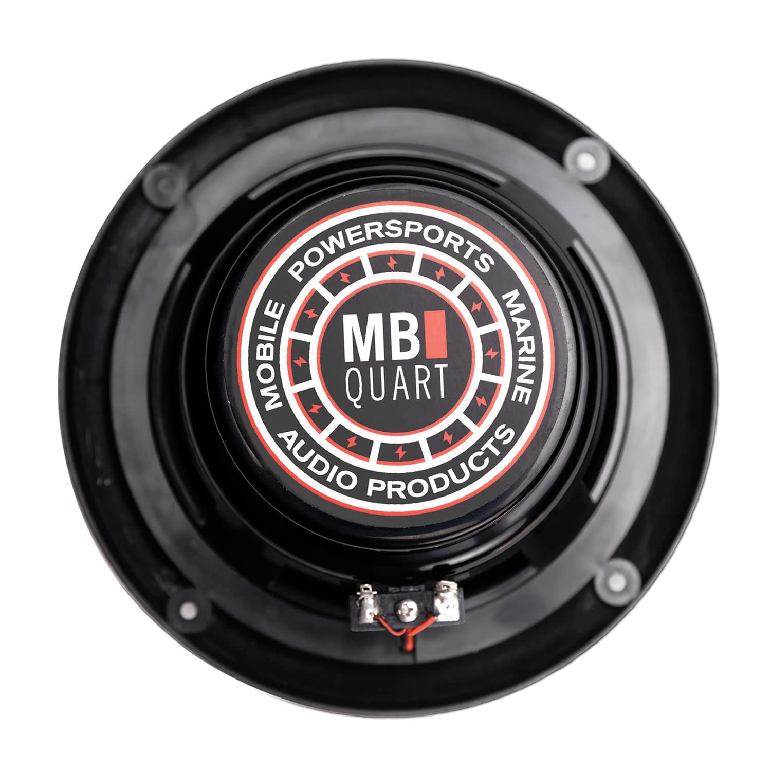 Nautic Series MB Quart 6.5-Inch 80-Watt Coaxial Speakers (Black)