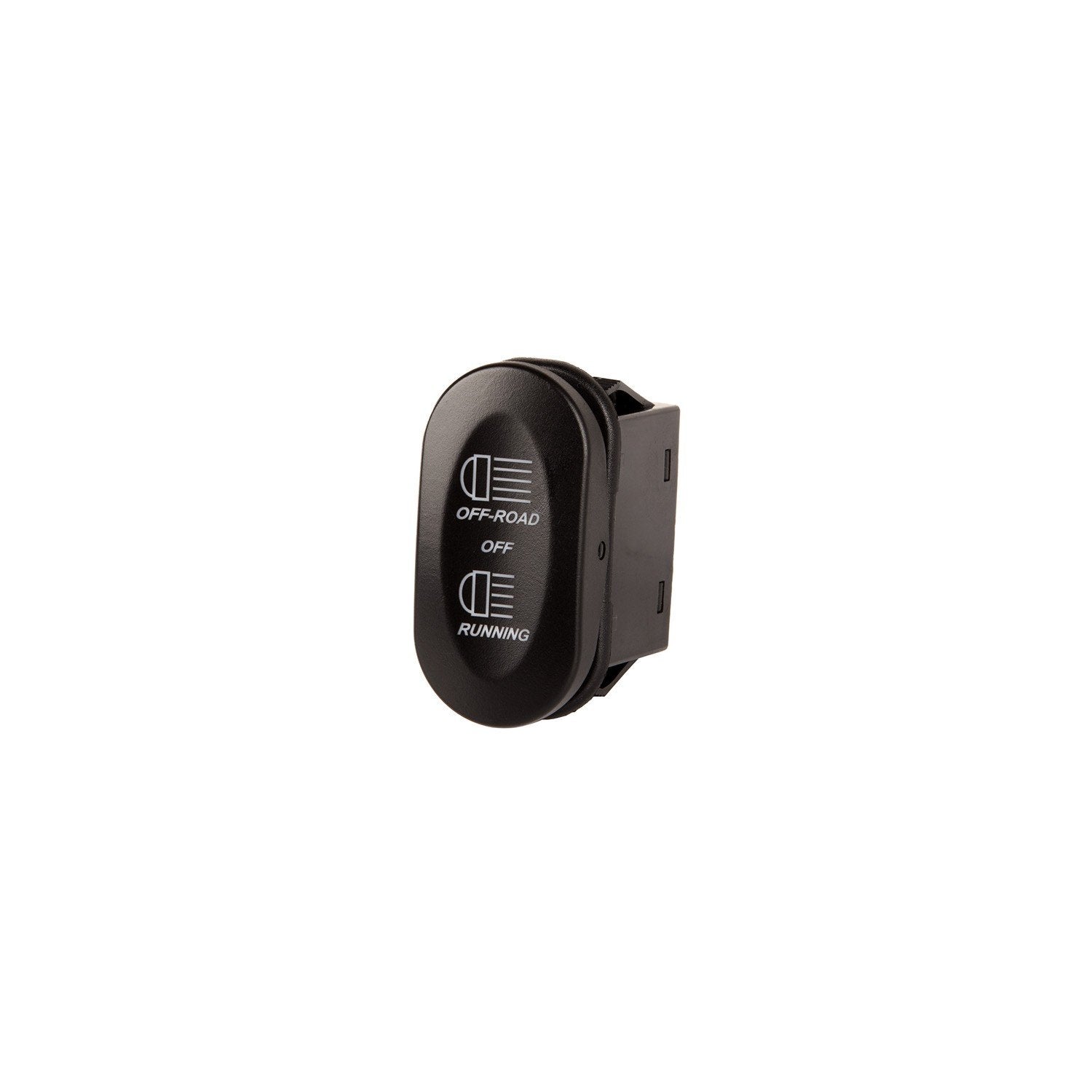 Rugged Ridge Rocker Switch | Black Thermoplastic Olefin (TPO) | 17235.11 | Fits zNONE