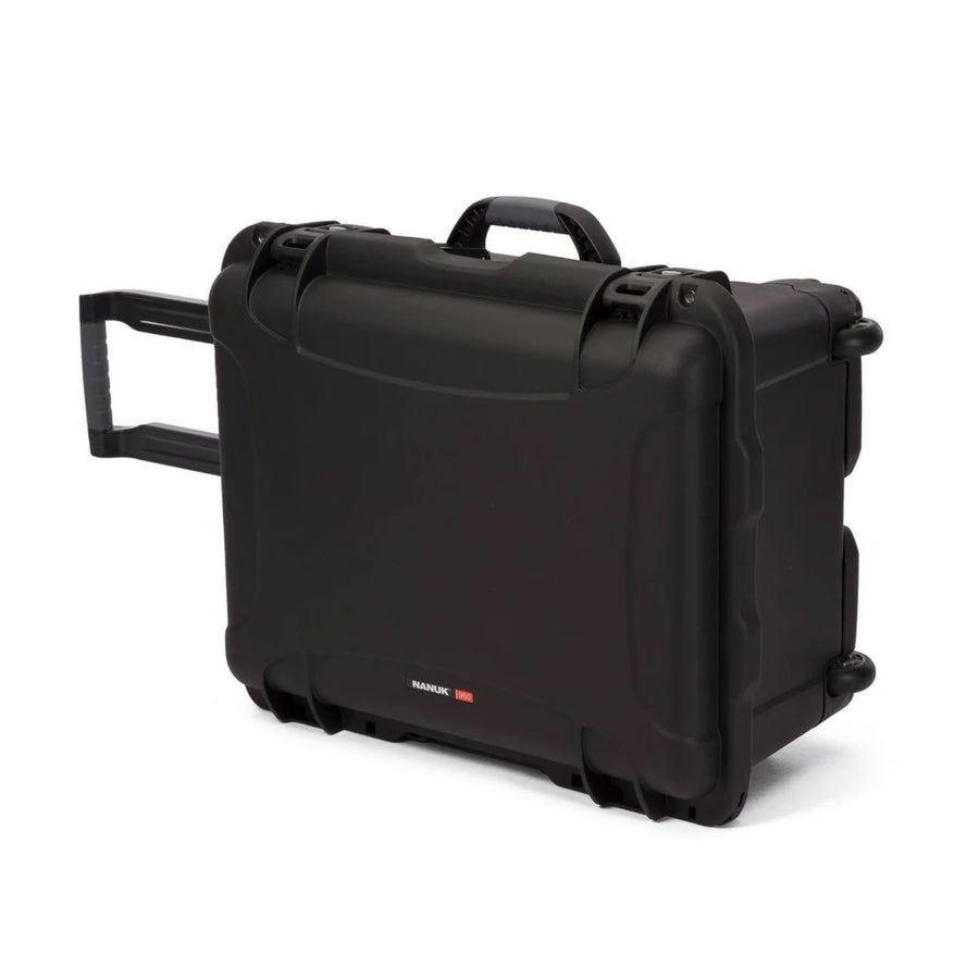 NANUK 950 Wheeled Series Lightweight NK-7 Resin Waterproof Case with Foam, Black