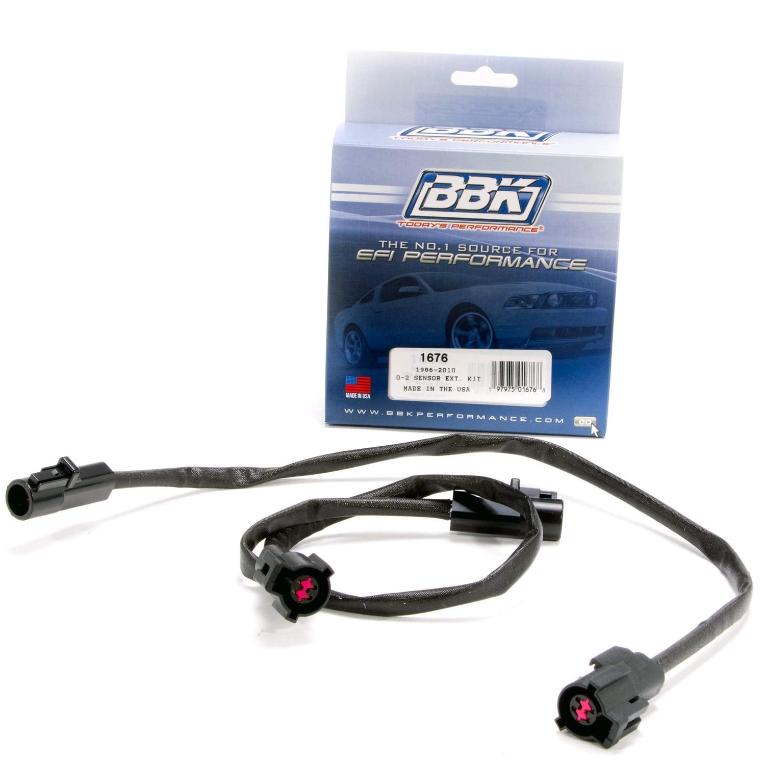 O2 Oxygen 1987-2009 Mustang 18" Extension Wires w/Plug Harness