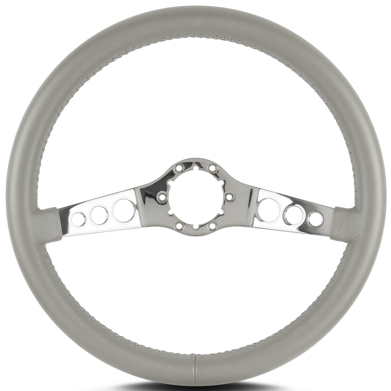 Lecarra 14" Polished Standard Grip 63507 Light Grey Ss