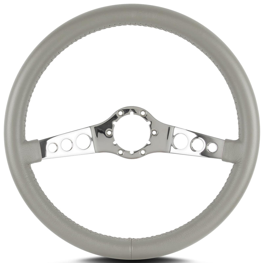 Lecarra 14" Polished Standard Grip 63507 Light Grey Ss