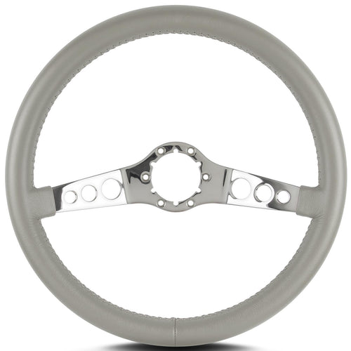 Lecarra 14" Polished Standard Grip 63507 Light Grey Ss