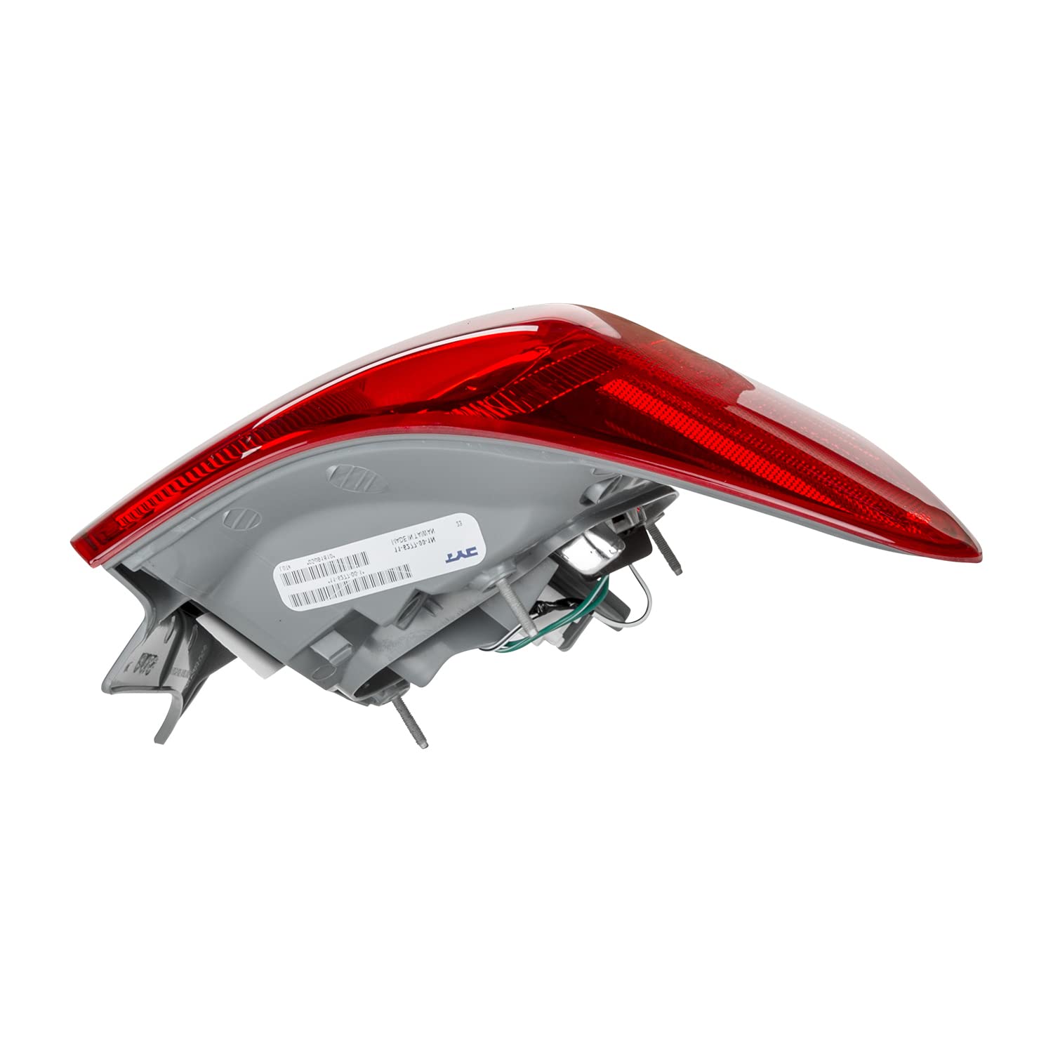 Left TYC Tail Light Assembly Compatible with 2009-2010 Toyota Corolla