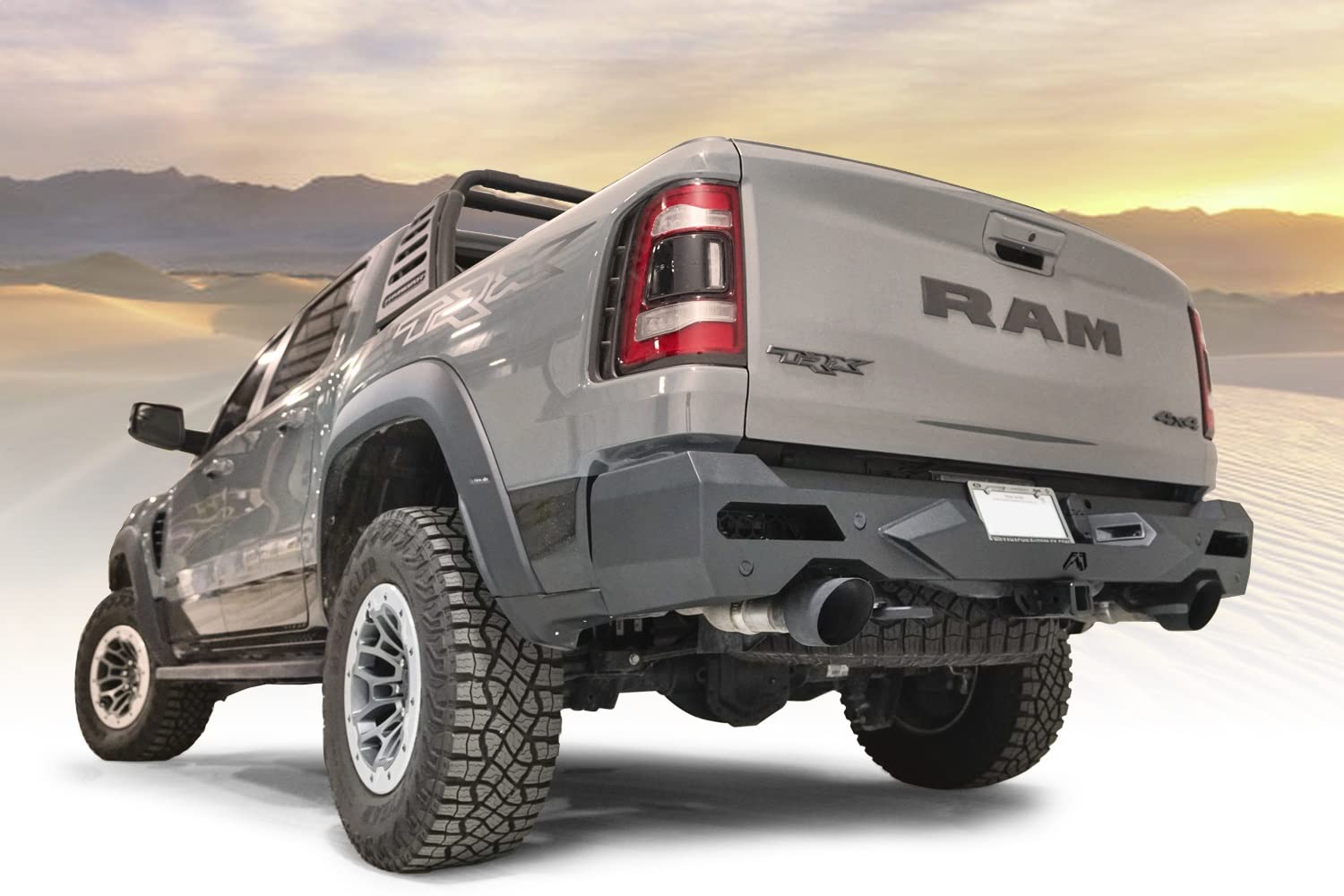 DX21-E4551-1 Fab Fours Inc. Rear Replacement Bumper fits Ram 1500