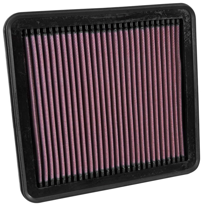 K&N Engine Air Filter: Replacement Car Air Filter, Reusable, Clean Every 75,000 Miles, Washable, Premium: Compatible with 2015-2019 MAZDA CX-3, 33-5042