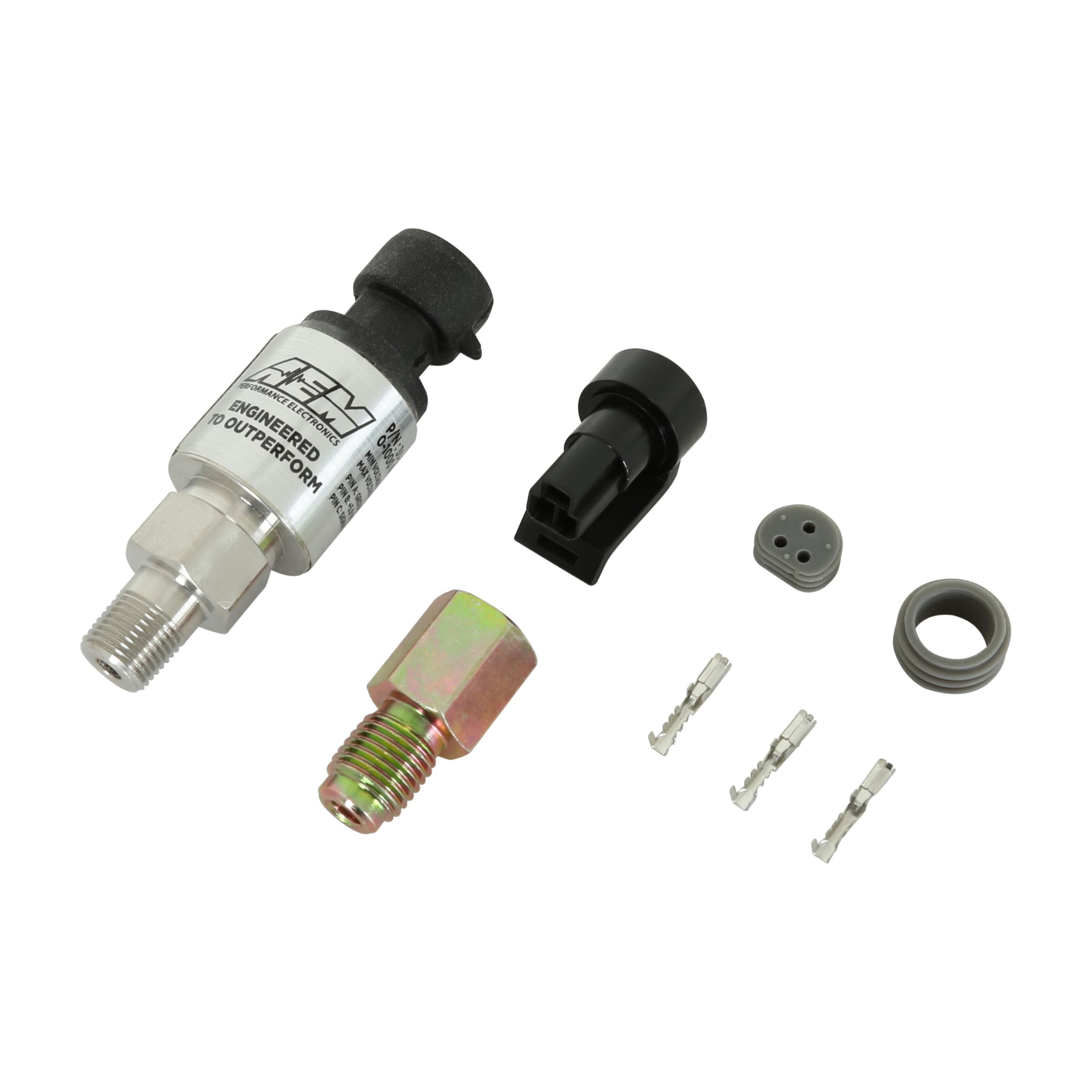 30-2130-1000 AEM Stainless Steel Pressure Sensor Kit