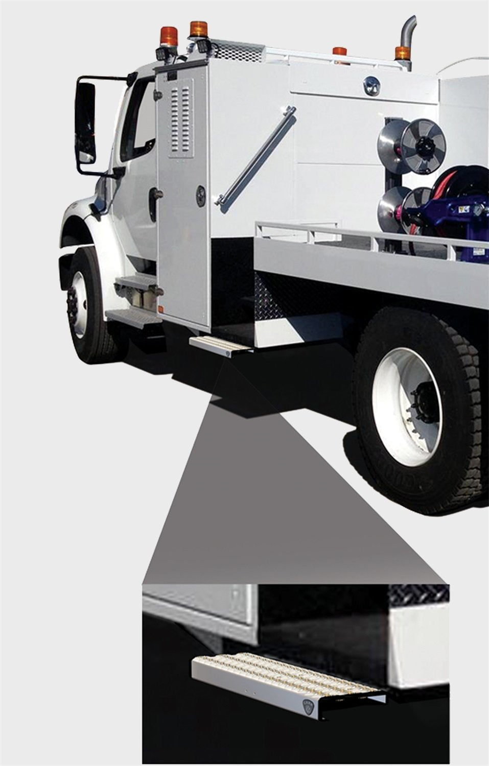 Carr's Strut Black (WTS - Grip 31" Step Hands Free -Galvanized - Single)