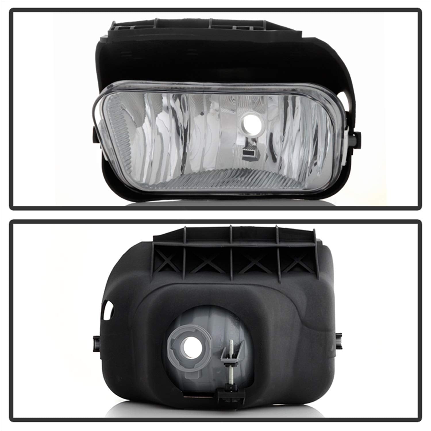 Fog Lights Black/Clear xTune Auto 5015471